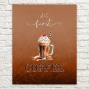 Search for coffee posters Cappuccino