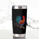 Search for rooster tumblers Colorful