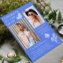 Search for blue butterfly invitations Modern
