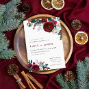 Search for holiday wedding invitations Elegant watercolor floral