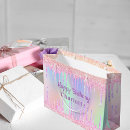 Search for iridescent gift bags Pink