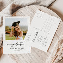 Search for graduation open house postcards High school college