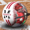 Search for monogrammed baseballs For him
