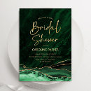 Search for emerald green bridal shower invitations Elegant