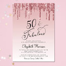 Search for 50 and fabulous invitations Glamorous