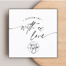 Search for handmade with love business cards Your logo here