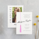 Search for tassel graduation invitations Typography