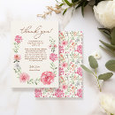 Search for baby in bloom thank you cards Boho