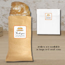 Search for bakery thank you stickers Small business