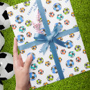 Search for coach wrapping paper sports