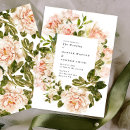 Search for pink and white invitations Bride