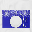 Search for blue paper placemats For her