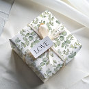 Search for rustic wrapping paper Sage green