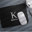 Search for black and white mousepads Masculine