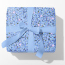 Search for forget me not wrapping paper Blue