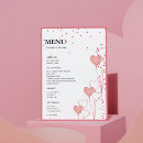 Search for valentine menus Elegant