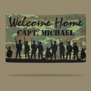 Search for welcome home banners Army