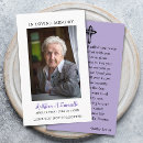 Search for obituary memory cards Purple