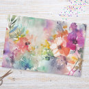 Search for botanical tissue paper Watercolor
