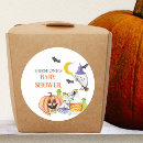 Search for halloween name tag stickers Ghost