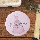 Search for bridesmaid buttons Cute