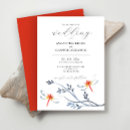 Search for dragonfly wedding invitations Botanical