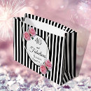 Search for black gift bags Stripes