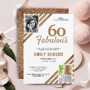 Search for 60 and fabulous invitations Elegant
