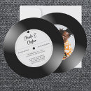 Search for vinyl records wedding stationery Couple
