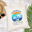 Search for family reunion tote bags Tropical island