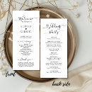 Search for elegant wedding programs Typography
