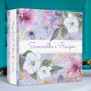 Search for vintage recipe binders Watercolor