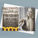 Search for sunflower graduation invitations String lights