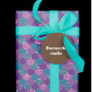 Search for purple and gold wrapping paper For her