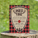 Search for flannel baby shower invitations Deer