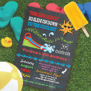 Search for water slide invitations Pool party