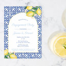 Search for lemon engagement party invitations Citrus