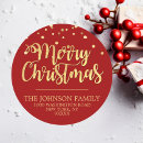 Search for holiday envelope seals Return address