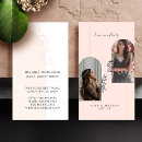 Search for wreath business cards Hair stylist