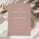 Search for dusty rose wedding invitations Trendy