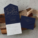 Search for tear off cards stamps Modern folded marriage