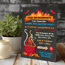 Search for chili party invitations Rustic