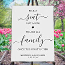 Search for sit anywhere wedding signs Welcome