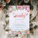 Search for santa baby shower invitations Gingerbread