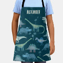 Search for dinosaur aprons Cute