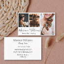 Search for photo collage business cards Stylish
