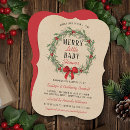 Search for rustic baby shower invitations Winter