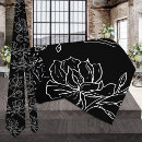 Search for black and white floral ties Groomsman