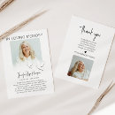 Search for funeral thank you cards Thanks