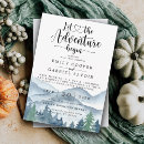 Search for adventure wedding invitations Mountain